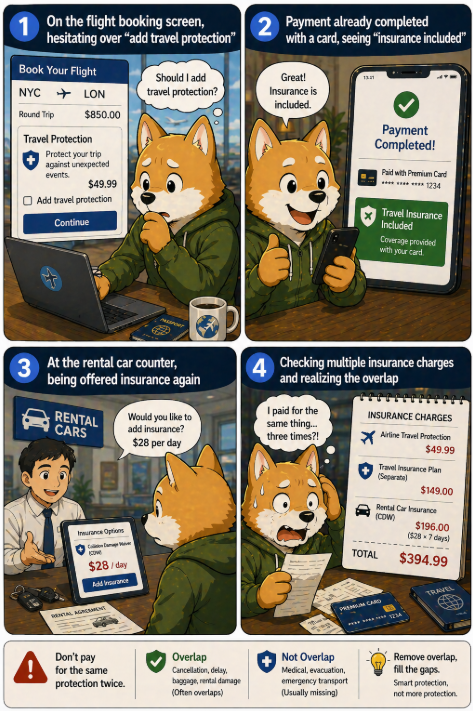 Are You Paying for the Same Travel Insurance Twice Without Realizing