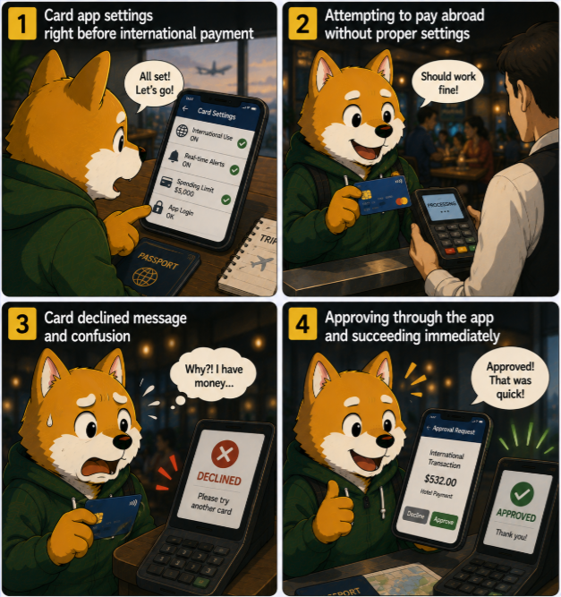 International Card Setup: The Missing Setting That Makes Your Card Fail Abroad