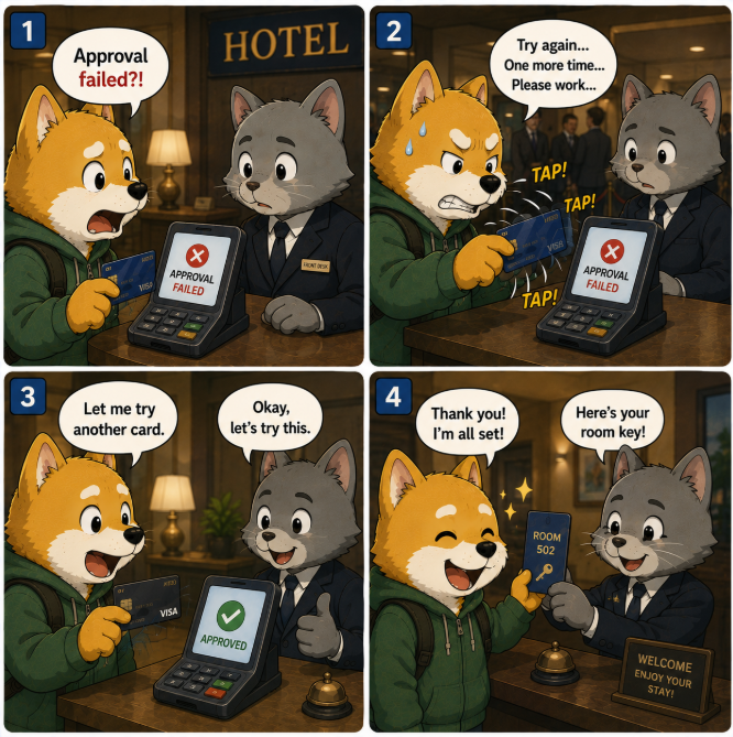Hotel Deposit Declined: The 2 Minutes That Decide Whether You Lose the Room