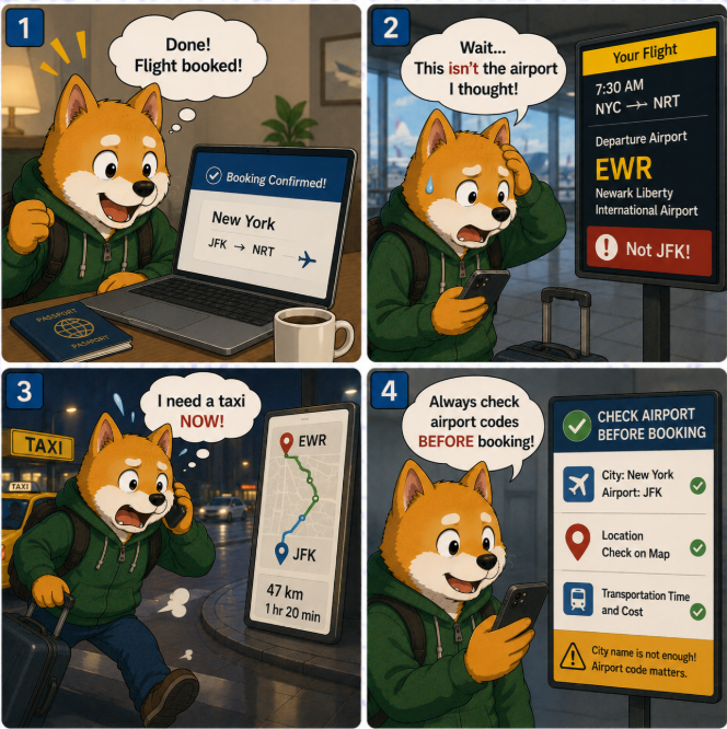 Wrong Airport Booked: The One Mistake That Can Collapse Your Entire Schedule